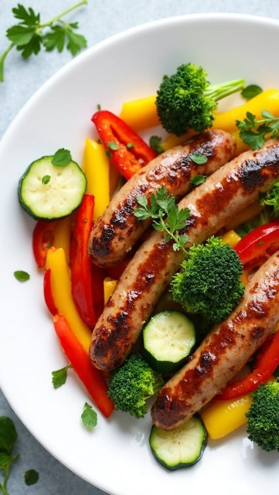 sausage and vegetable skillet recipe