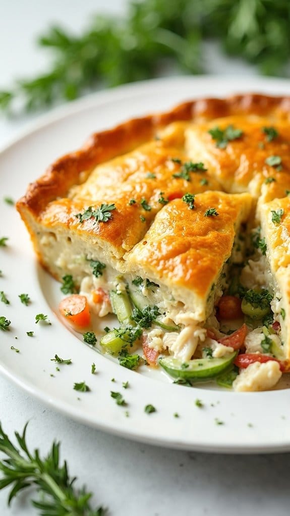 savory chicken pie recipe