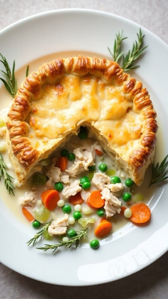 savory chicken pie recipe