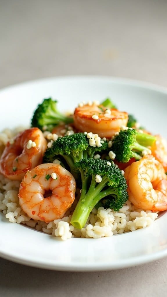 shrimp broccoli quick stir fry