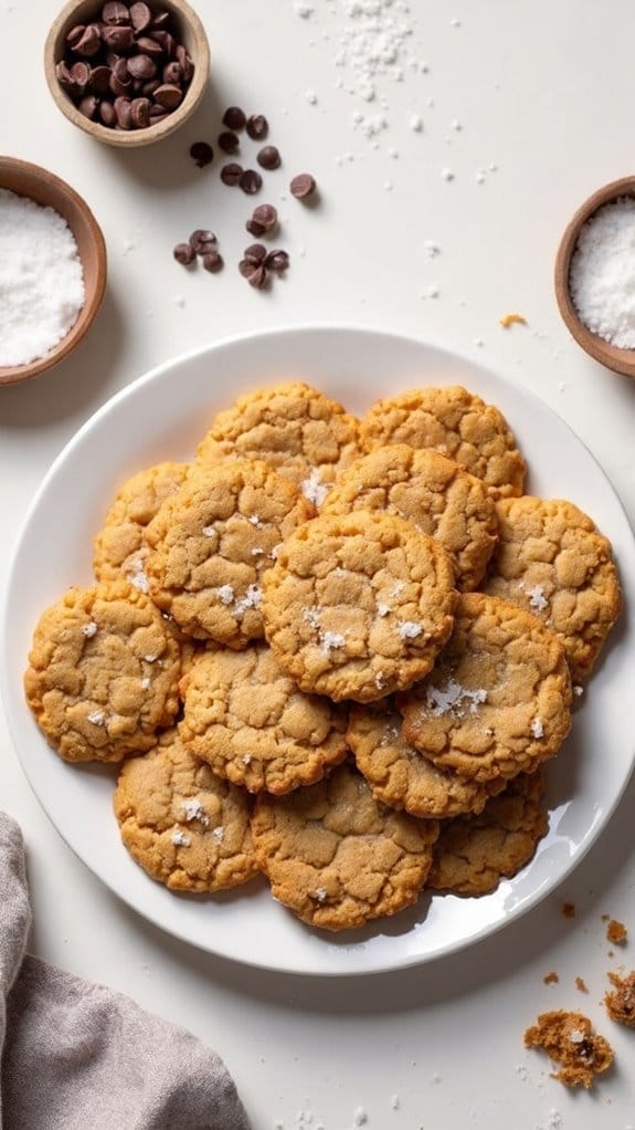 sweet buttery brown cookies